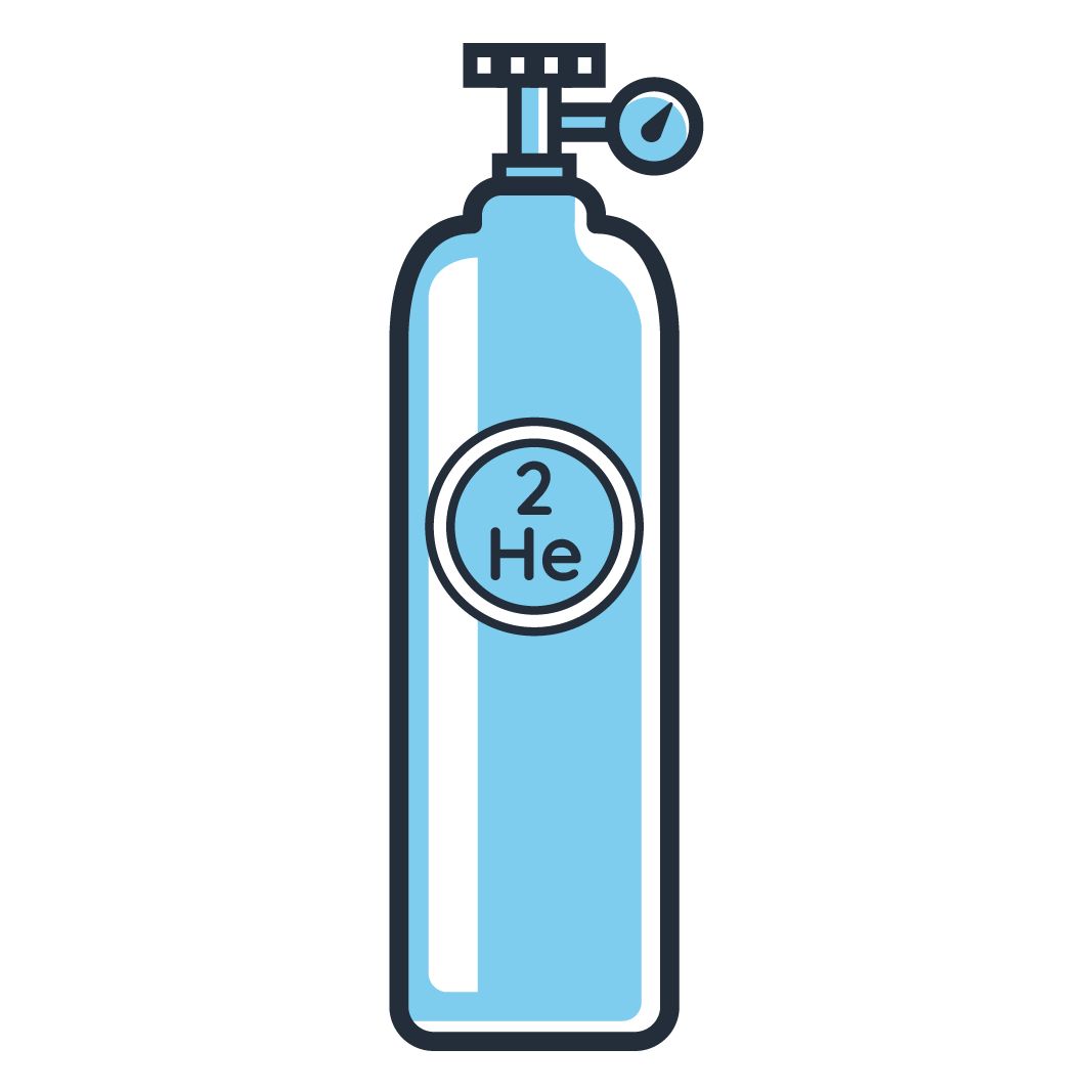 Helium tank